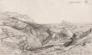 A Page from a Cornish Sketchbook- Cornwall 32